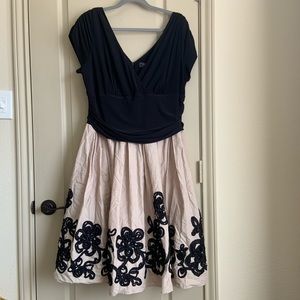 Black and Tan dress